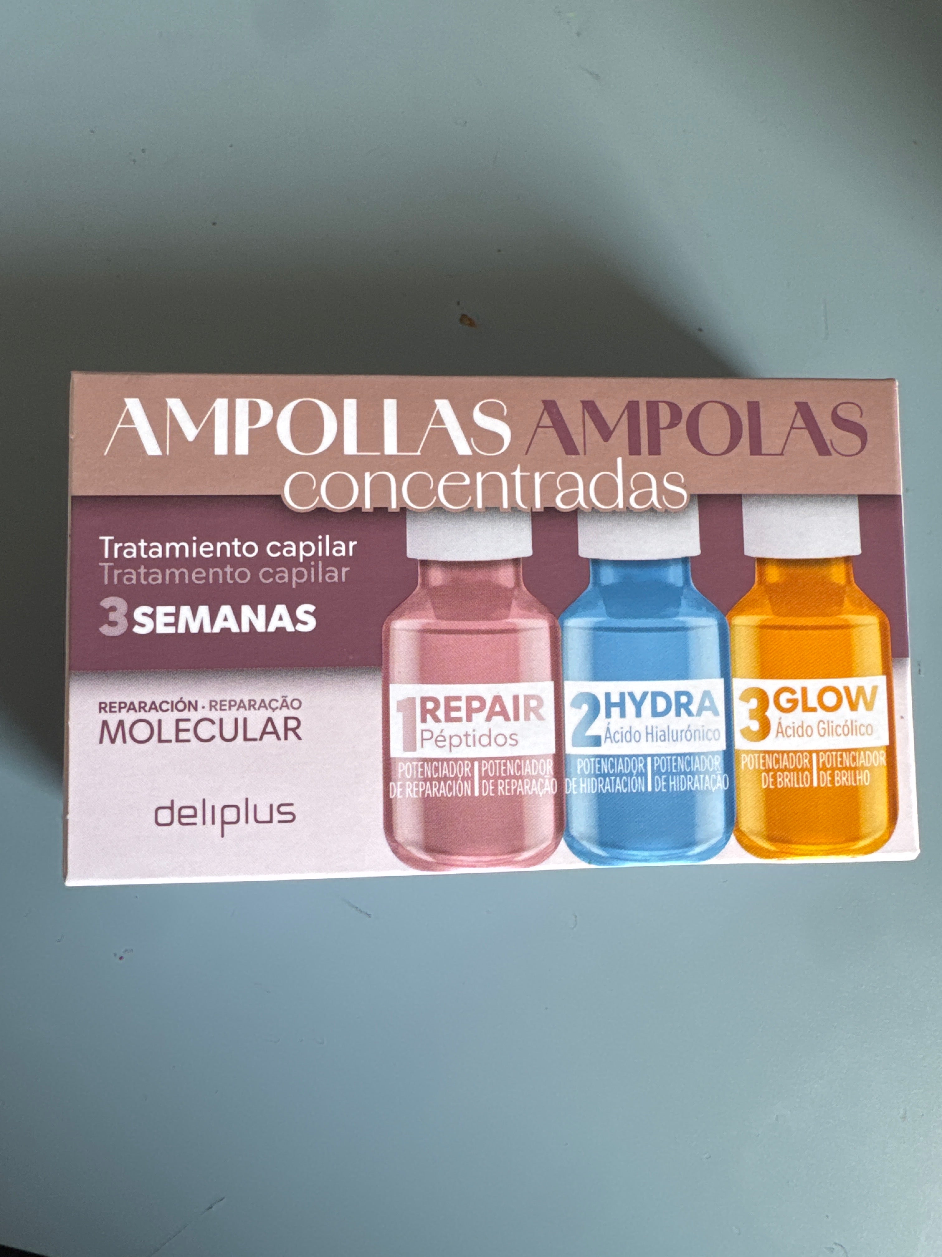 Ampollas concentradas 3 semanas Deliplus Mercadona